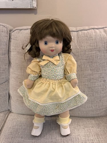 Bambola stoffa vintage - vintage, 20"