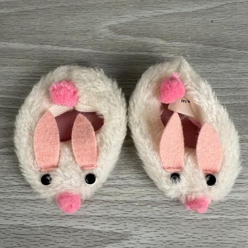 Pantofole coniglietto bianco